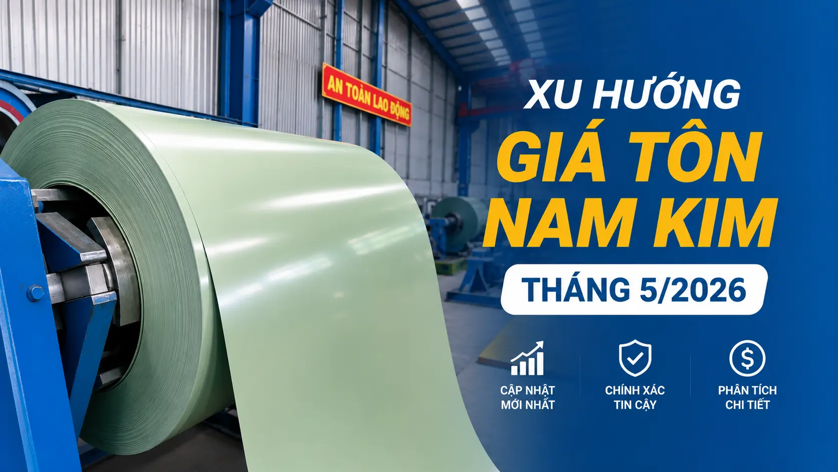 Bảng Giá Tôn Lợp Mái Tây Ninh Tháng 5/2026 — Nam Kim Cập Nhật Mới Nhất